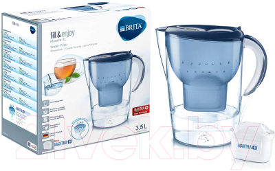 Фильтр-кувшин Brita Marella XL Мемо (синий)