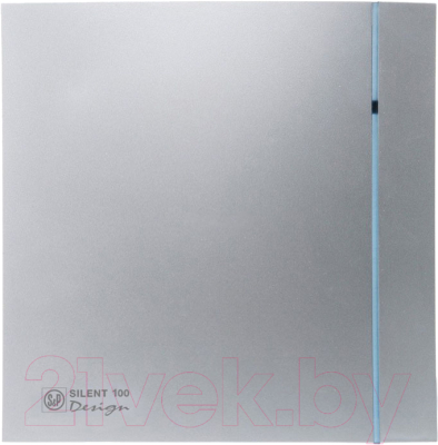 

Вентилятор накладной Soler&Palau, Silent-100 CHZ Silver Design-3C / 5210603600