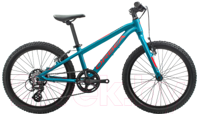 Детский велосипед Orbea MX 20 Dirt 2020 / K003JC (голубой/красный)