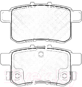 

Тормозные колодки Akebono, AN740WK