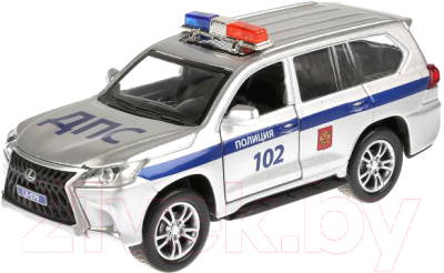 Автомобиль игрушечный Технопарк Lexus LX-570 Полиция / LX570-P