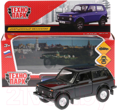 Автомобиль игрушечный Технопарк Lada 4x4 / LADA4X4-BK