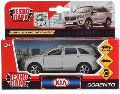 Автомобиль игрушечный Технопарк Kia Sorento Prime / SB-17-75-KS-N(SL)-WB