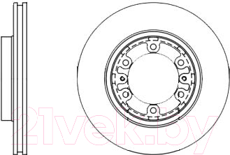 

Тормозной диск Bosch, 0986479R40