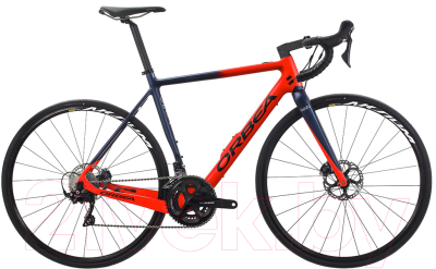 Электровелосипед Orbea Gain M30 2020 / K350WX (M, красный/темно-синий)