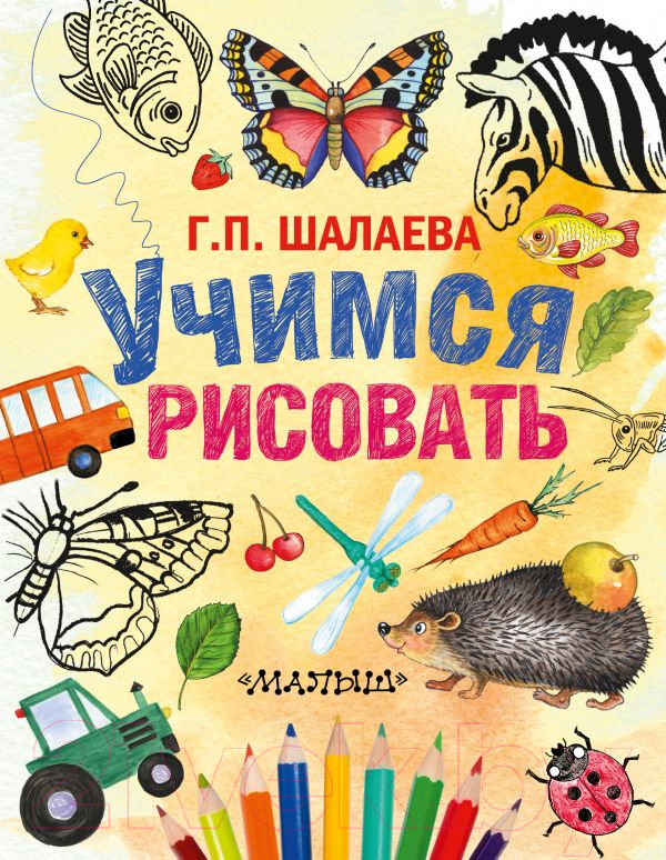 Книга АСТ Учимся рисовать (Шалаева Г.)