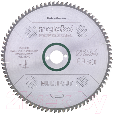 Пильный диск Metabo 628226000