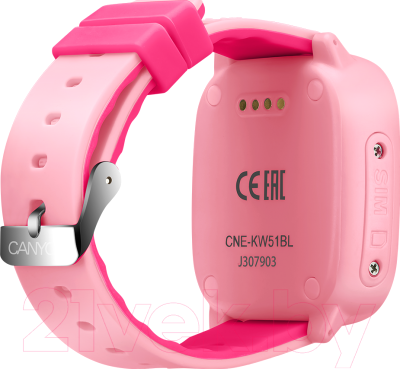 Умные часы детские Canyon CNE-KW51RR (розовый)