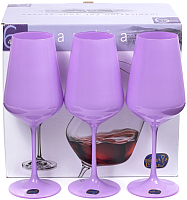 

Набор бокалов Bohemia, Crystal Sandra Purple 40728/D5124/450