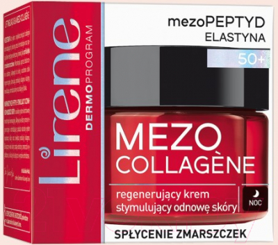 

Крем для лица Lirene, Mezo Collagene интенсивно регенерирующий ночь