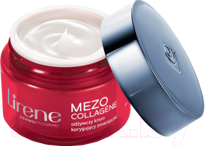 

Крем для лица Lirene, Mezo Collagene питательный разглаживающий морщины ночь