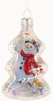 Изображение товара Елочная игрушка Грай Елочка-Снеговик Ф-84