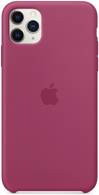 Чехол-накладка Apple Silicone Case для iPhone 11 Pro Max Pomegranate / MXM82