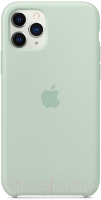 Чехол-накладка Apple Silicone Case для iPhone 11 Pro Max Beryl / MXM92