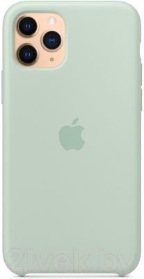 Чехол-накладка Apple Silicone Case для iPhone 11 Pro Max Beryl / MXM92