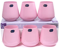

Набор стаканов, Crystal Sandra Pink 23013/D5123/290