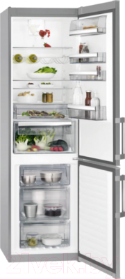 Холодильник с морозильником AEG RCB63826TX
