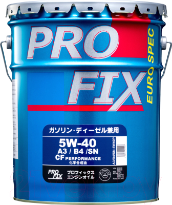 

Моторное масло Profix, SN/A3/B4 5W40 P