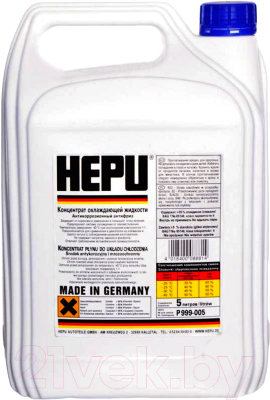 

Антифриз Hepu, Синий, G11 / P900-RM11-005