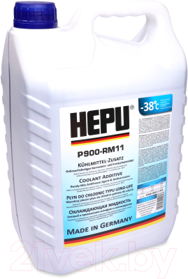 Антифриз Hepu G11 / P900-RM11-005 (5л, синий)
