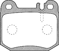 Тормозные колодки AP 05P901 - 