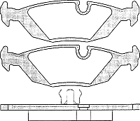 

Тормозные колодки, 05P306