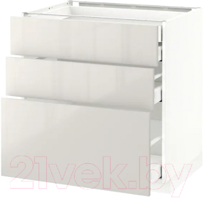 

Шкаф-стол кухонный Ikea, Метод/Максимера 292.343.29