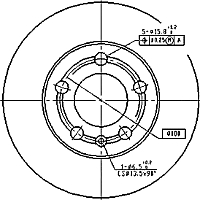 Тормозной диск Patron PBD4253 - 