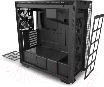 Корпус для компьютера NZXT H710 (CA-H710B-B1) (черный)