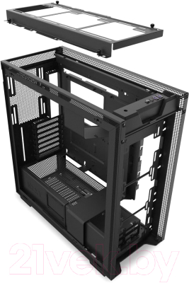 Корпус для компьютера NZXT H710 (CA-H710B-B1) (черный)