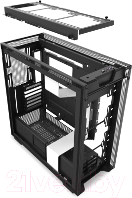 Корпус для компьютера NZXT H710 (CA-H710B-W1) (белый)