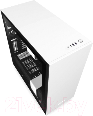 Корпус для компьютера NZXT H710 (CA-H710B-W1) (белый)