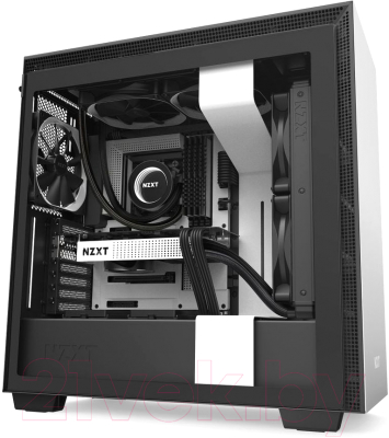 Корпус для компьютера NZXT H710 (CA-H710B-W1) (белый)