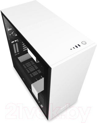 Корпус для компьютера NZXT H710i (CA-H710i-W1) (белый/черный)