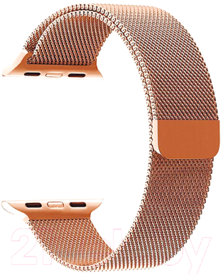 Ремешок для умных часов Miru 4057 для Watch SG-01 (миланское плетение, розовое золото)