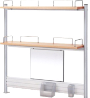 

Надстройка для стола Comf-Pro, Smart S-Shelf Double
