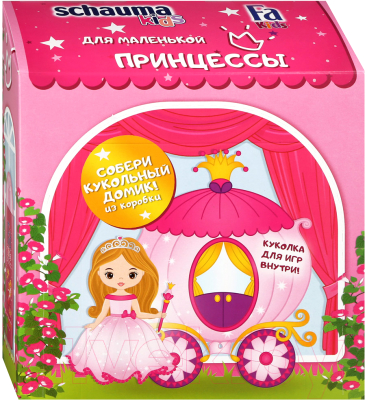 Набор косметики детской Schauma Kids шампунь-бальзам для девочек 225мл+гель д/душа 250мл+игрушка