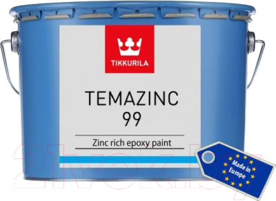 

Краска Tikkurila, Серый, Темацинк 99