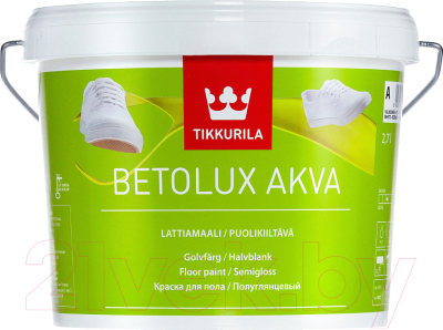 

Краска Tikkurila, Белый, Бетолюкс Аква Базис A
