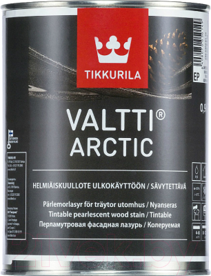 Лазурь для древесины Tikkurila Валтти Арктик (900мл)