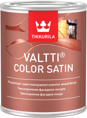 Лазурь для древесины Tikkurila Валтти Колор Сатин ЕС (900мл)