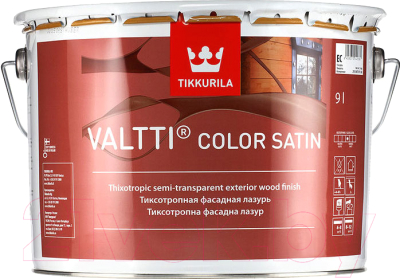 Лазурь для древесины Tikkurila Валтти Колор Сатин ЕС (9л)