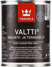 Масло для древесины Tikkurila Валтти Калусте (900мл, черный)