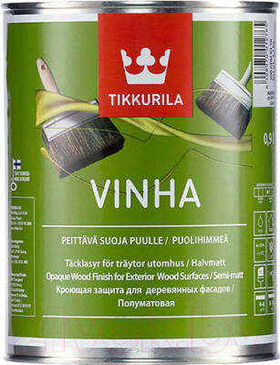Антисептик для древесины Tikkurila Винха Базис VC (900мл)