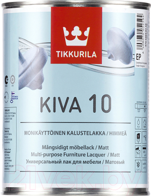 Лак Tikkurila Кива (2.7л, матовый)