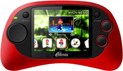 Игровая приставка Ritmix RZX-20 (красный) - общий вид