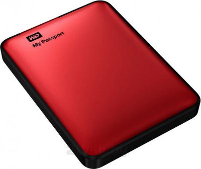 Внешний жесткий диск Western Digital My Passport 1TB Red (WDBEMM0010BRD) - общий вид
