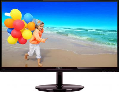 Монитор Philips 224E5QHAB - фронтальный вид