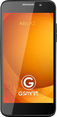 Смартфон Gigabyte GSmart Alto A2 (черно-белый) - общий вид