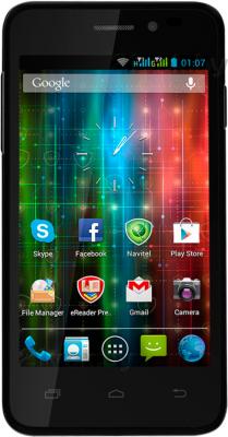 Смартфон Prestigio Multiphone 5400 Duo (черный) - общий вид